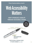 Web Accessibility Matters by David Berman