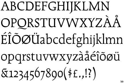 Cartier font designed by Carl Dair
