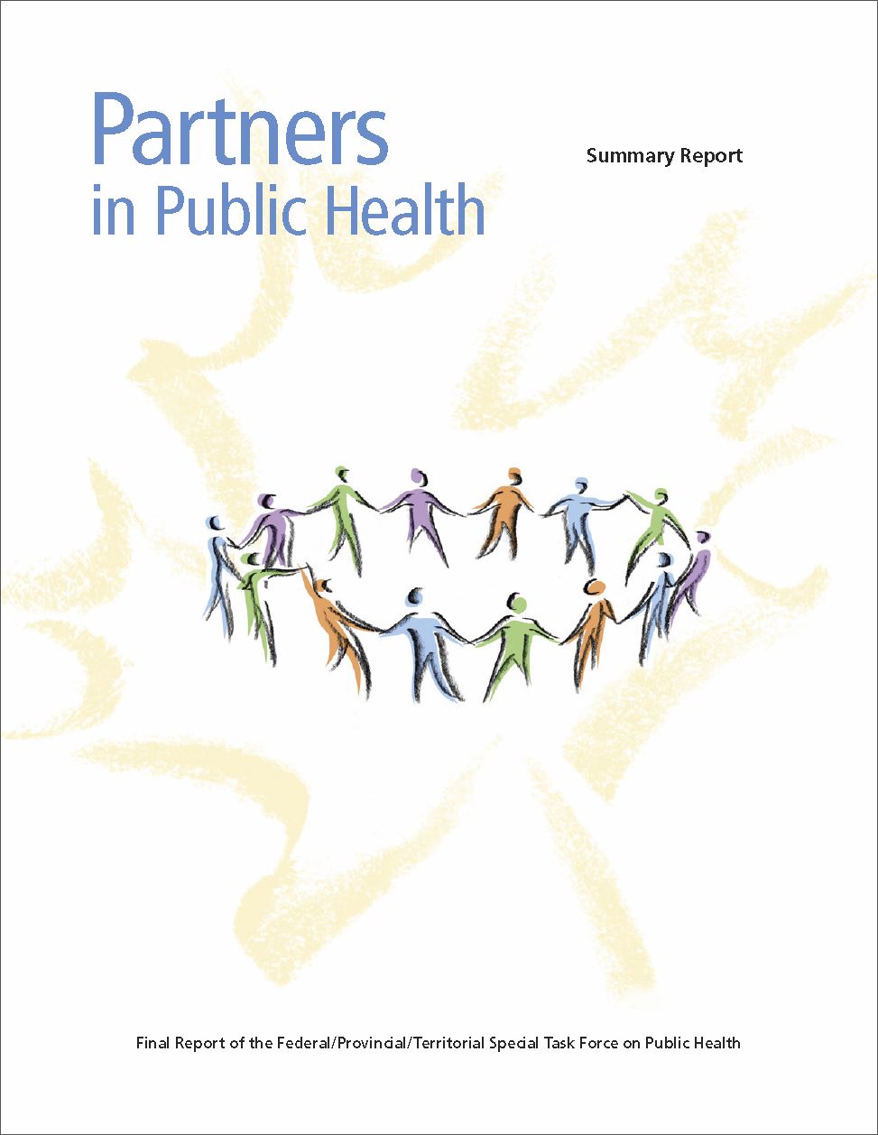 Image of a Partners in Health Summary Report cover page in English