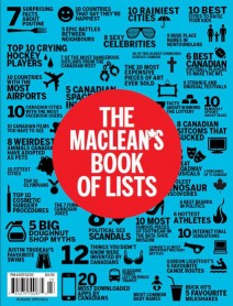 Macleans Magazine Book of Lists 2012 Cover Image