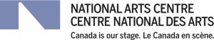 Image of a new identifier (logo, wordmark and tagline) for National Arts Centre