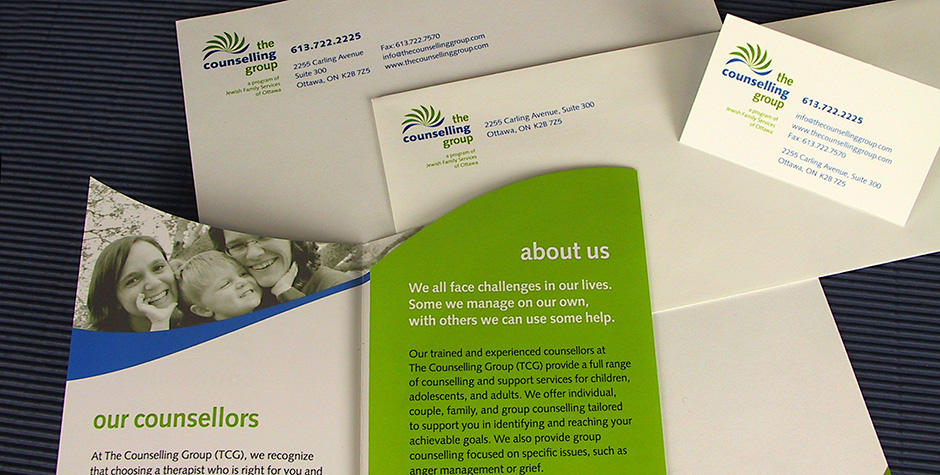 The Counselling Group Stationery & Brochure