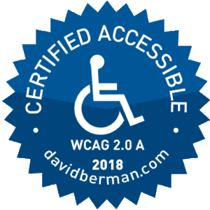 animation of 2018 accessibility badges
