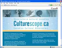 Culturescope Web site